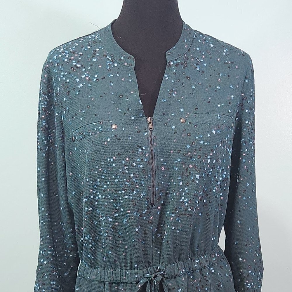 Apt. 9 Green Belted Waist Print Shirtdress
Lot K - Picture 3 of 10